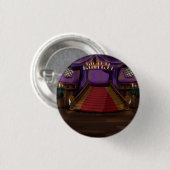 Griezelige trap in herenhuis ronde button 3,2 cm (Voorkant /achterkant)