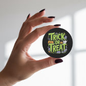 Griezelige Trick or Treat Slijm Halloween Sticker