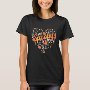Griezelige trillingen in hartvorm Griezelseizoen B T-shirt