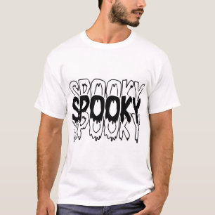 Griezelige trui Halloween griezelige vibes T-shir T-shirt