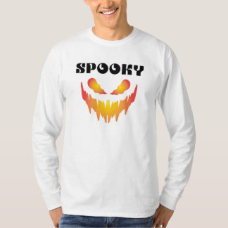 Griezelige typografie Halloween Basic sweatshirt