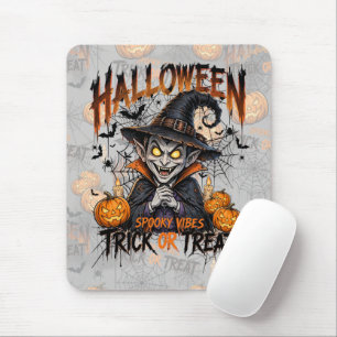 Griezelige Vampier Halloween Muismat