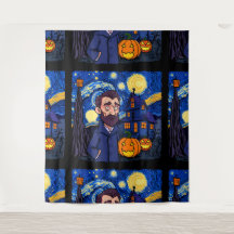 Griezelige Van Gogh-scène – Gotische sterren Hallo