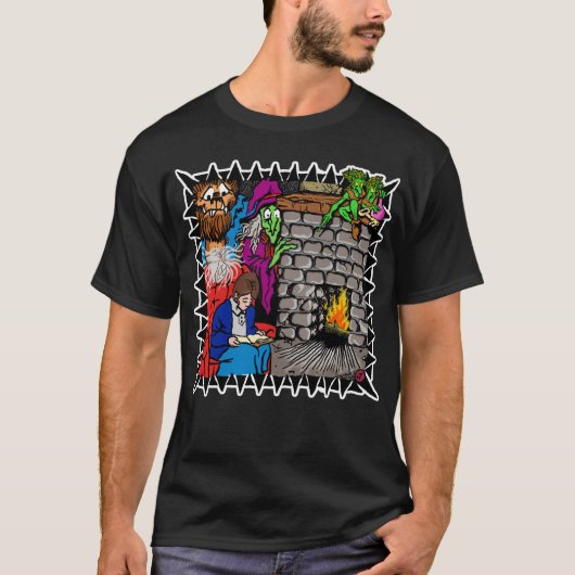 GRIEZELIGE VERHALEN! T-SHIRT (Voorkant)