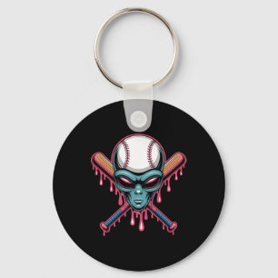 Griezelige Verkoop T Alien Halloween Angstzweet IJ Sleutelhanger