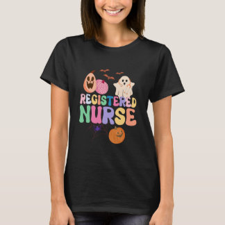 Griezelige Verpleegster Geest Halloween Kostuum Pu T-shirt