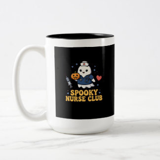 Griezelige Verpleegstersclub Mok - Schattige Geest