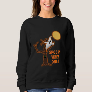 Griezelige Vibes Alleen T-shirt - Halloween Geest