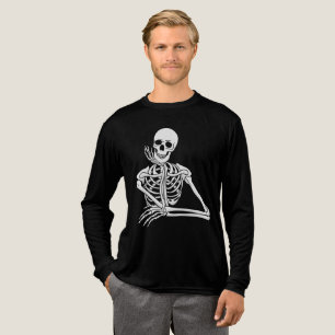 Griezelige Vibes Halloween T-shirt voor Heren