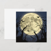Griezelige Volmaan Kaart (Voorkant / Achterkant)