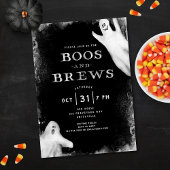 Griezelige Waterverf Geesten Halloween Feest Uitno Feestdagenkaart