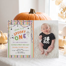 Griezelige Whimsical Halloween Verjaardagsuitnodig Kaart