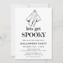 Griezelige Witte Geest Volwassene Halloween Kostuu