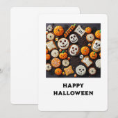 Griezelige Zoete Traktaties Kaart (Voorkant / Achterkant)