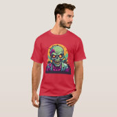 griezelige zombie-vrienden t-shirt (Voorkant volledig)