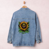griezelige zonnebloem denim jacket (Hangar)