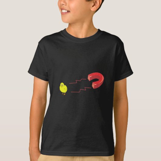 griezelmagneet t-shirt (Voorkant)