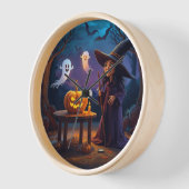Griezels heks- en spookpompoenklok (Hoek)