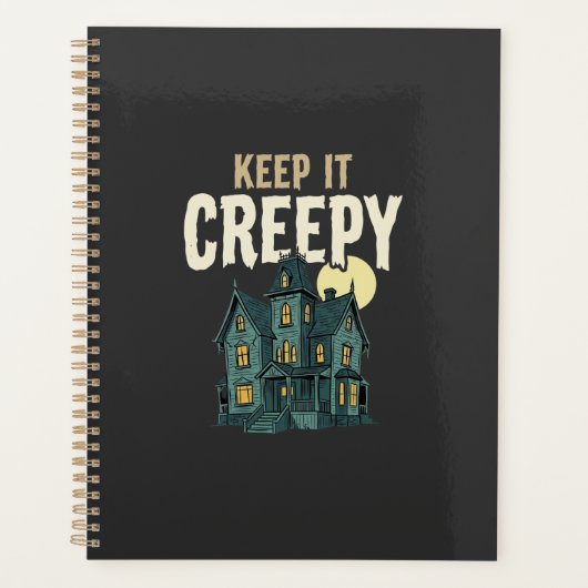 Griezels Huis Halloween Decoratie_1 Planner (Voorkant)