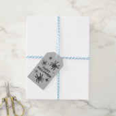 Griezels Spin Happy Halloween Cadeaulabel (Met Touw)