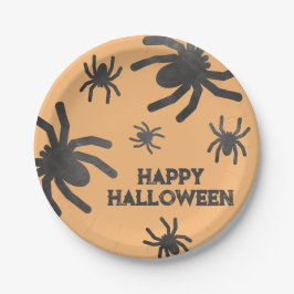 Griezels Spin Happy Halloween Papieren Bordje