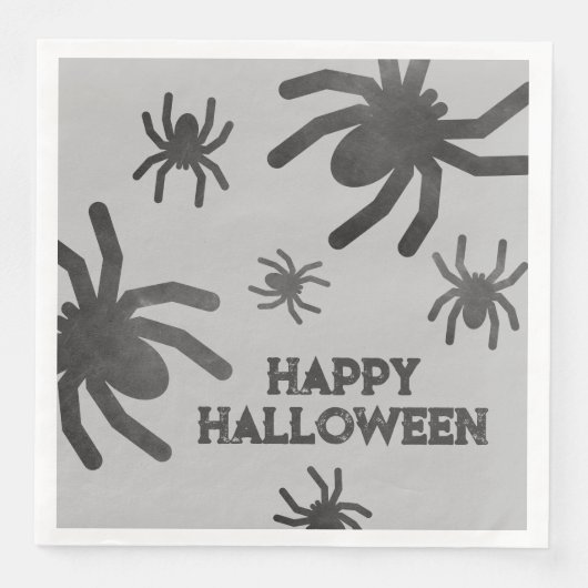 Griezels Spin Happy Halloween Servet (Voorkant)
