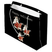 Griezelverhalen Halloween Cadeautas (Achterkant Gekanteld)