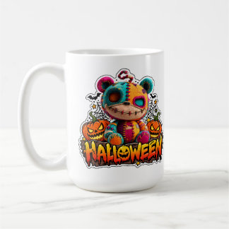 🎃🧸 Griezige Cute Halloween Knuffel Monster Mok �