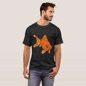 Griezige Goudvis T-shirt (Voorkant volledig)