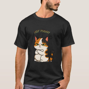 Griezige Schotse Kat - Niet Vandaag T-shirt