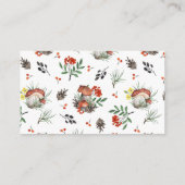 Griffie Baby shower bos | QR-codescan Informatiekaartje (Achterkant)