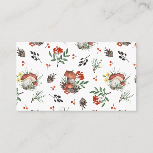 Griffie Baby shower bos | QR-codescan Informatiekaartje (Achterkant)