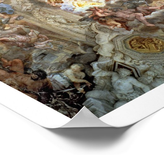 Griffie van de paus Urban VIII (156) Poster (Hoek)