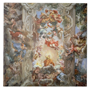 Griffie van de paus Urban VIII (156) Tegeltje