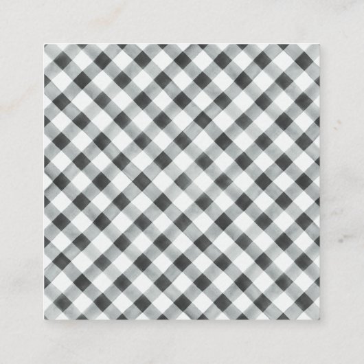 Griffie van het Baby shower Plays Informatiekaartje (Achterkant)