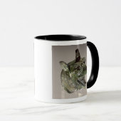 Griffiekkop, fragment van een bevestigingselement  mok (Voorkant rechts)