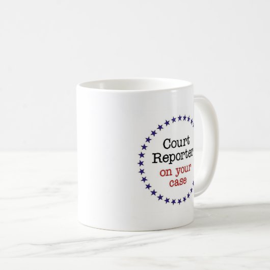 griffier op Hoesje Koffiemok (Voorkant rechts)