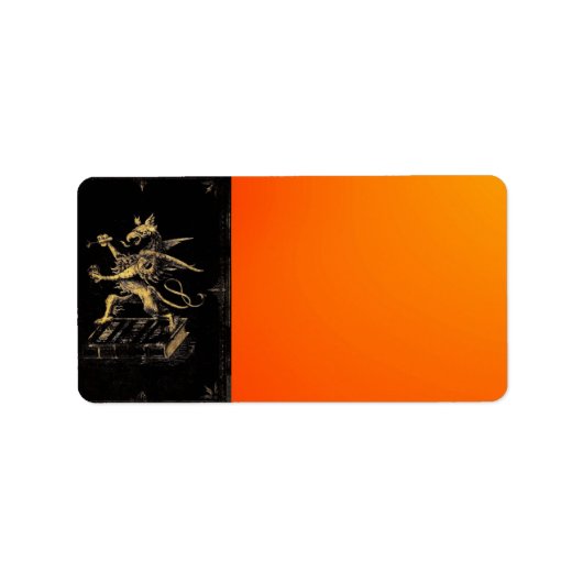 Griffin-adreslabel Etiket (Voorkant)