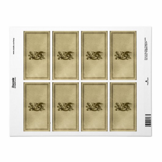 Griffin Apothecary Label (Full Sheet)