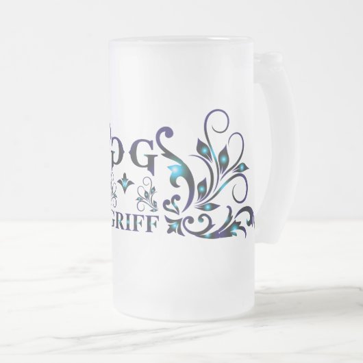 GRIFFIN Bierglas Matglas Bierpul (Voorkant rechts)