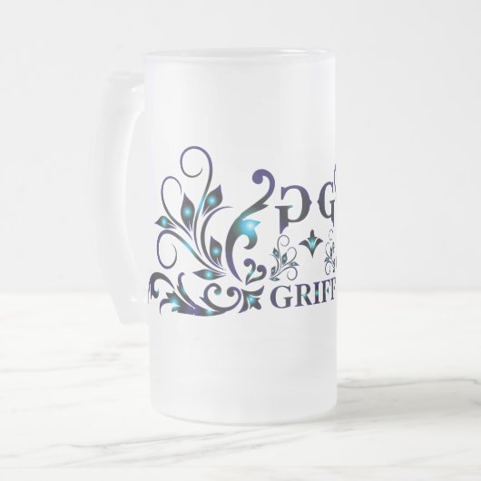 GRIFFIN Bierglas Matglas Bierpul (Voorkant links)