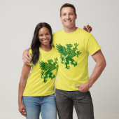 Griffin - bosgroen t-shirt (Unisex)