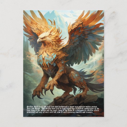 Griffin Briefkaart (Voorkant)
