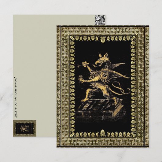 Griffin Briefkaart (Voorkant / Achterkant)