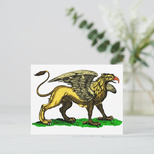 Griffin Briefkaart (Staand voorkant)