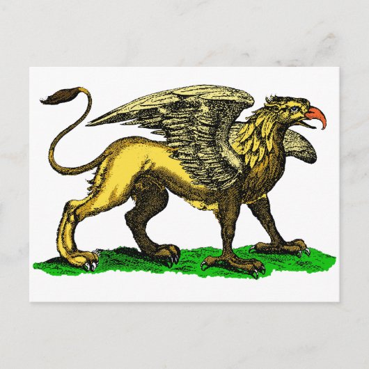 Griffin Briefkaart (Voorkant)