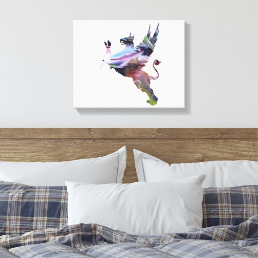 Griffin Canvas Afdruk (Insitu (Slaapkamer))