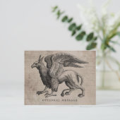 Griffin Creature Briefkaart (Staand voorkant)