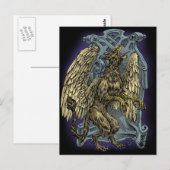 Griffin Crest Briefkaart (Voorkant / Achterkant)