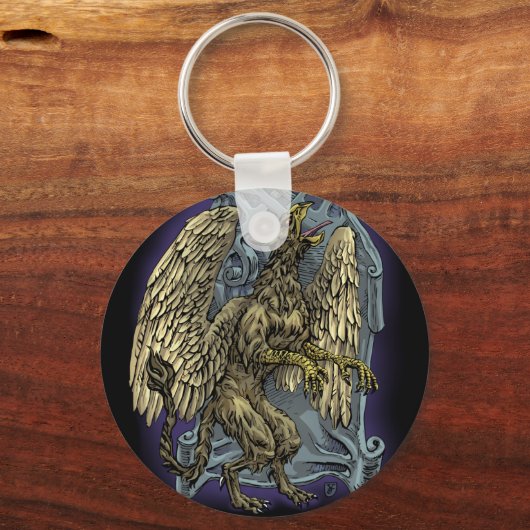 Griffin Crest Sleutelhanger (Voorkant)